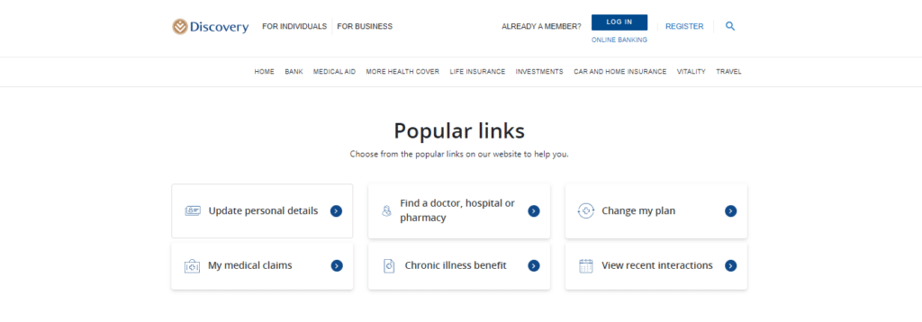 Discovery Health Customer Support