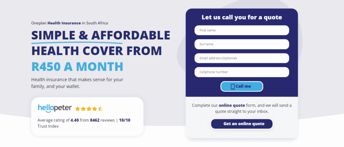 Oneplan Medical Insurance