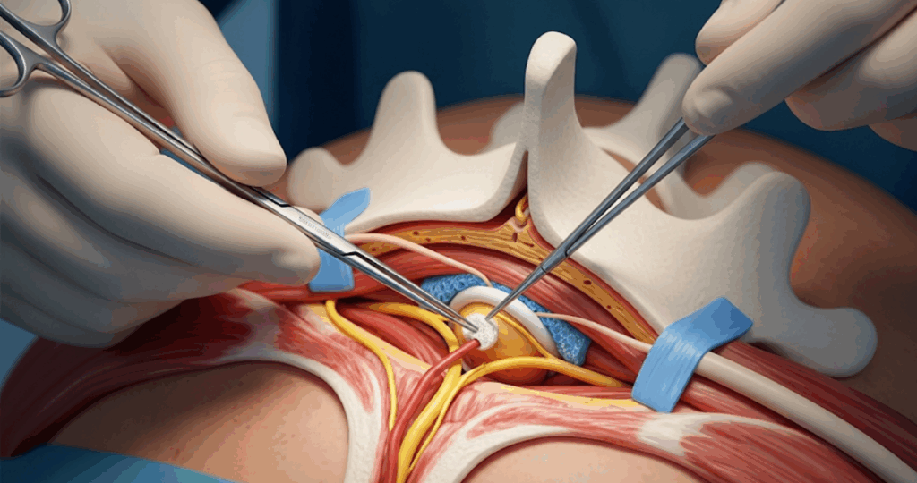 Lumbar microdiscectomy