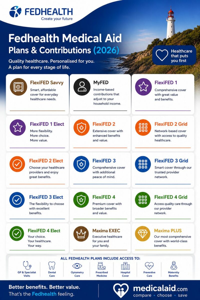 FedHealth plans for every life stage
