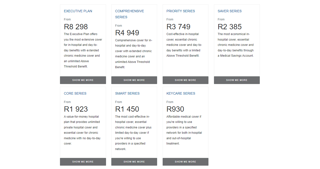Discovery Health Medical Aid 🇿🇦 Compare Plans And Prices