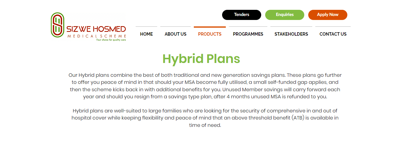 Hybrid Plans