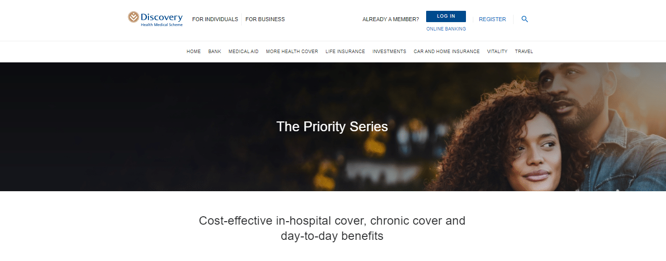 Discovery Health Priority Series Medical Aid Plans