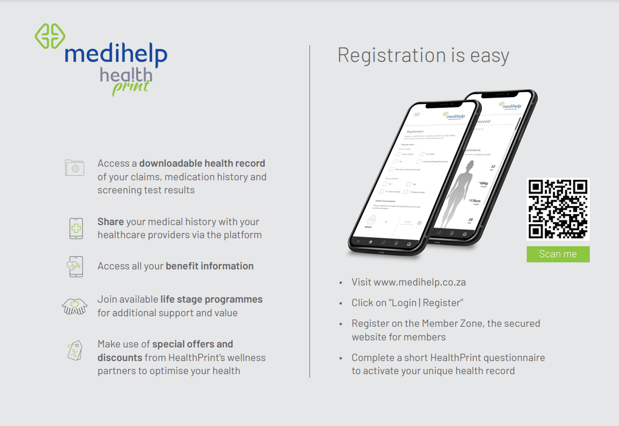 How to sign up for Medihelp HealthPrint