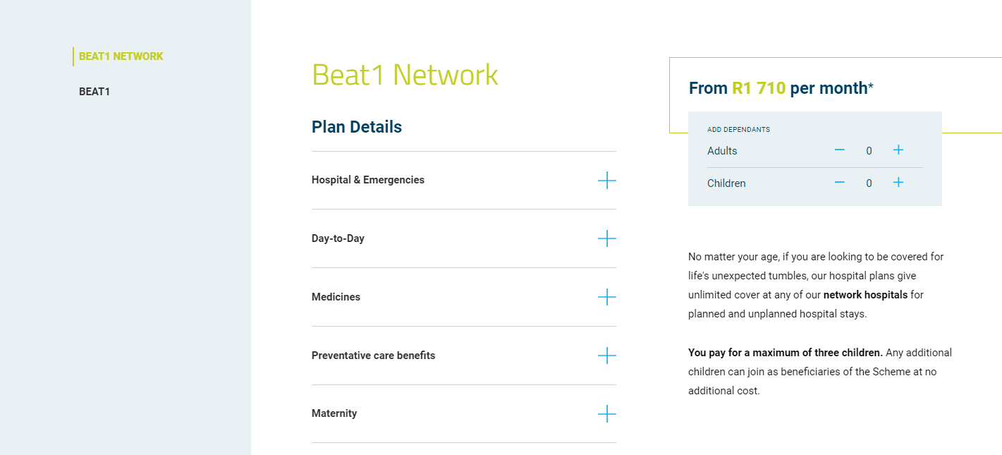 Bestmed Beat 1 Network Plan Overview