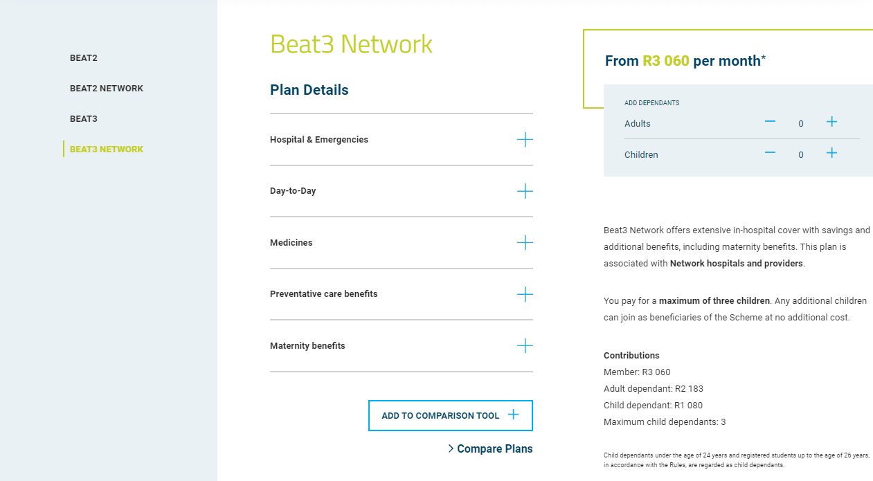 Bestmed Beat 3 Network Plan Overview