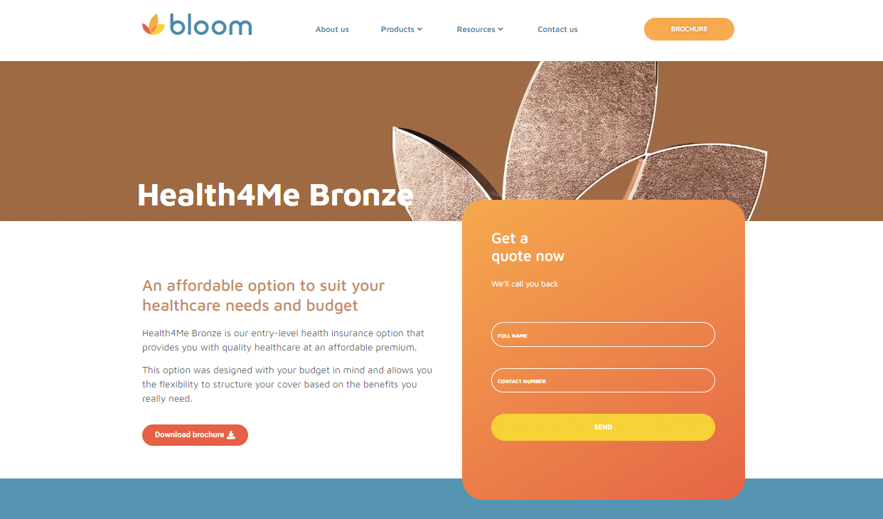 Bloom Health4Me Bronze Plan