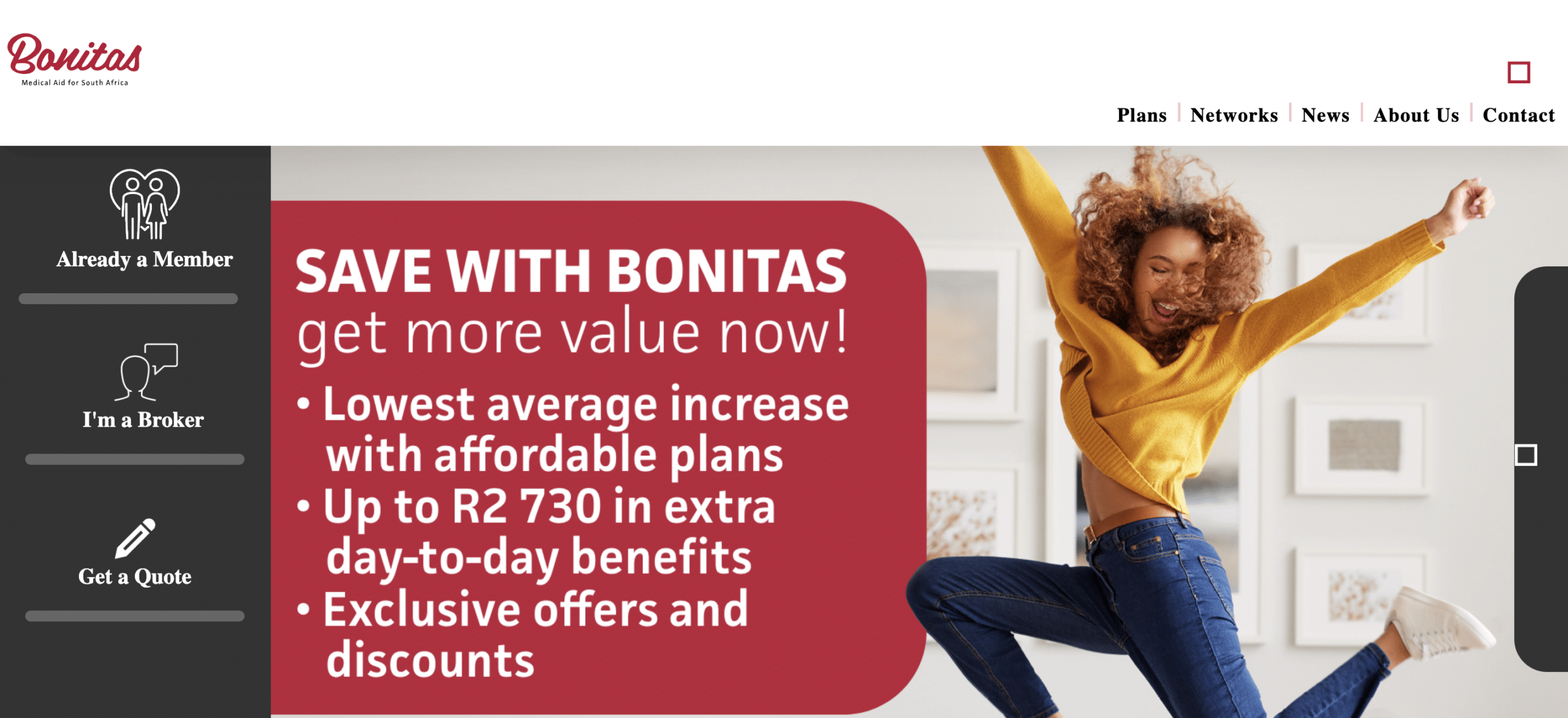 Bonitas Medical Aid’s Plans with Limited Day to Day Cover