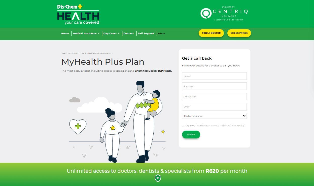 Dis-Chem Health MyHealth Plus Plan