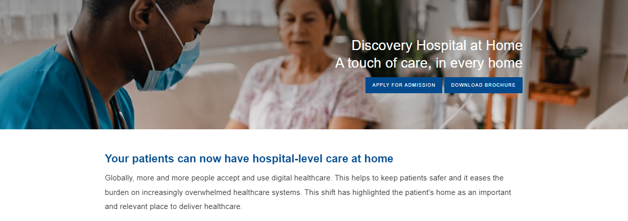 Discovery Health Hospital At Home