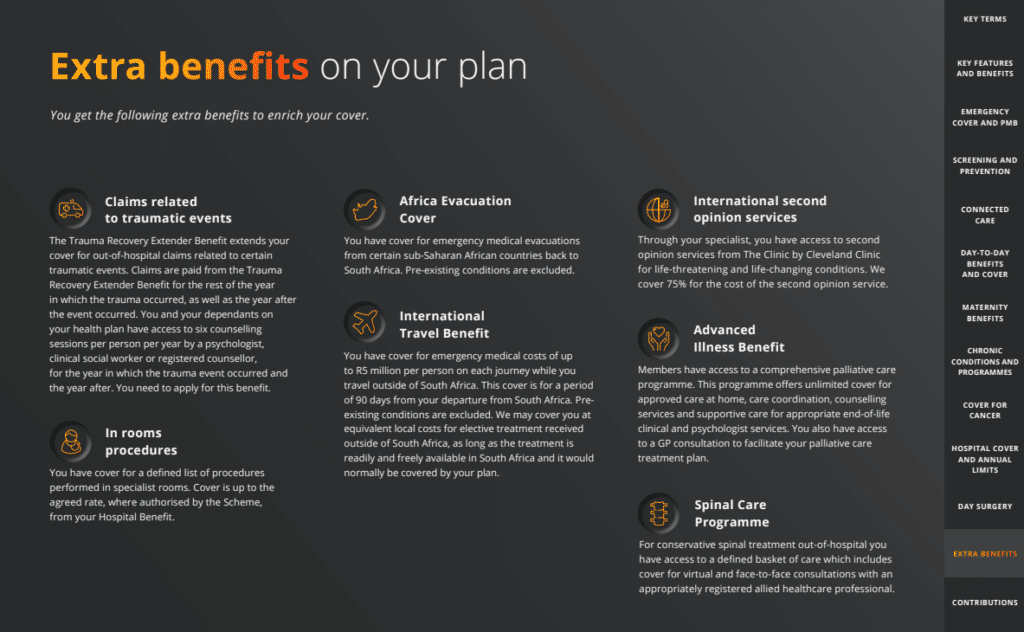 Discovery Health Smart Additional Benefits