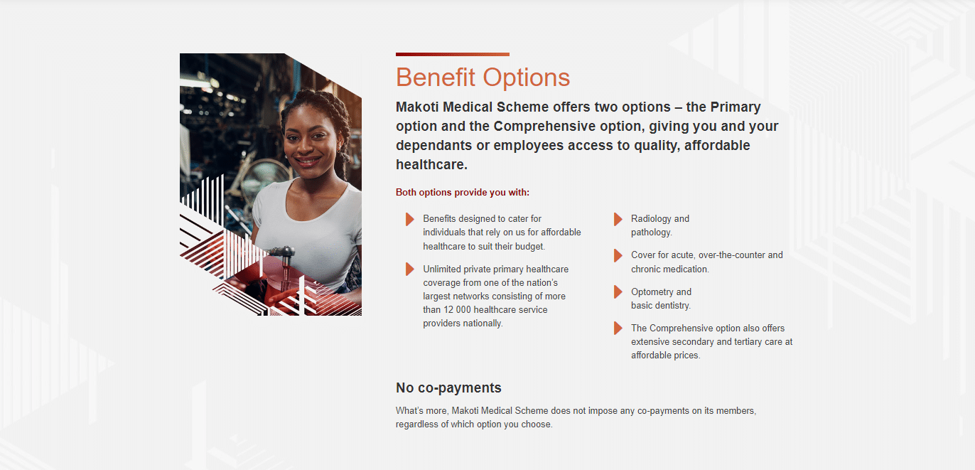 Makoti Medical Scheme Primary Option Benefits and Cover Comprehensive Breakdown