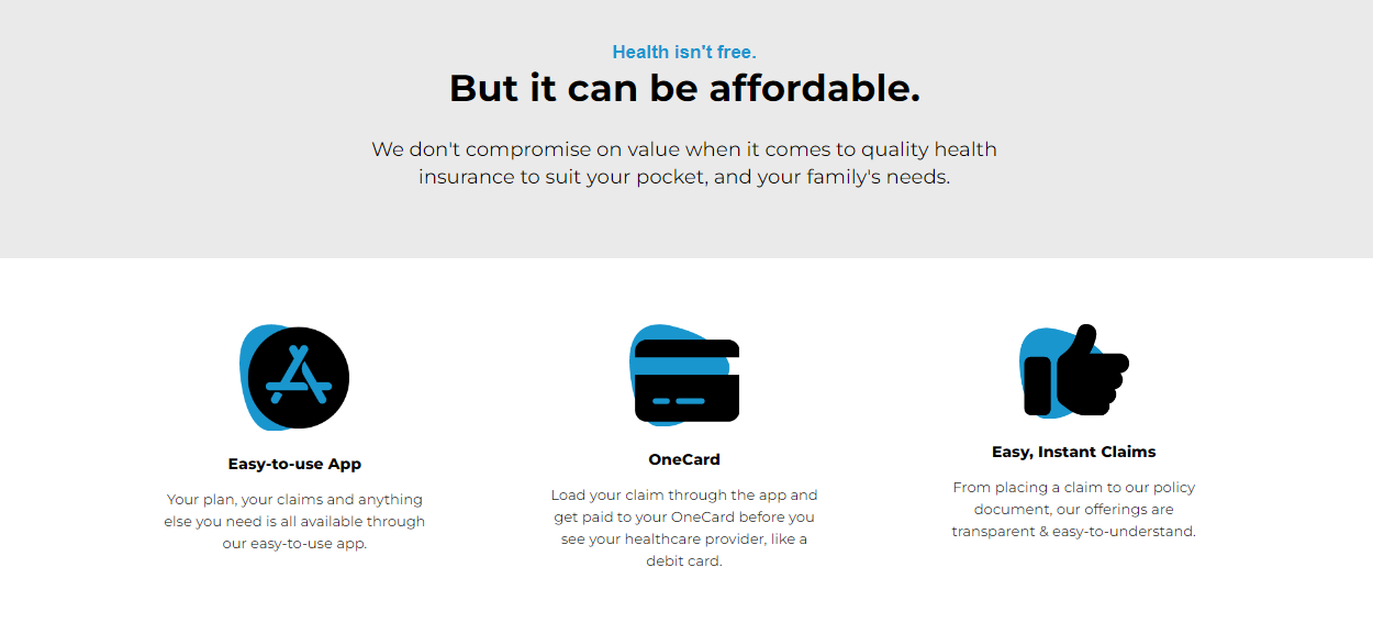 Oneplan Health Plan Overview