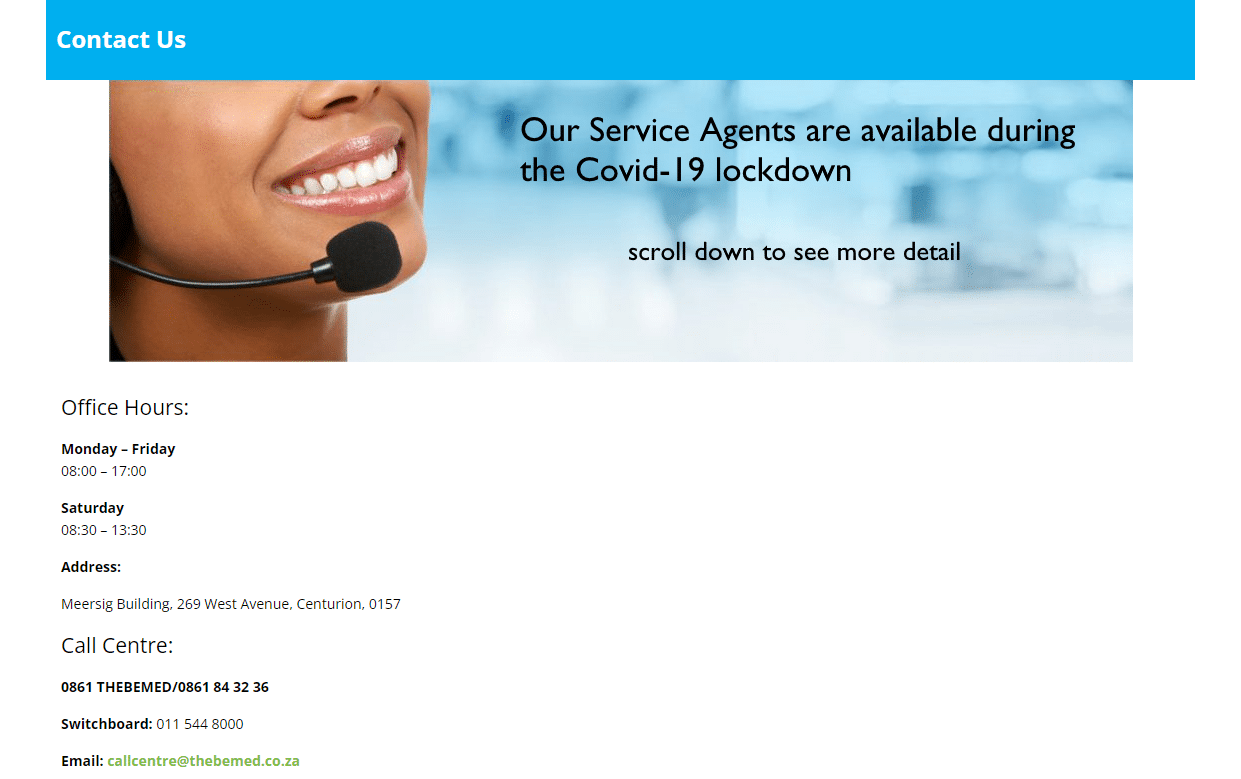 Thebemed Customer Support