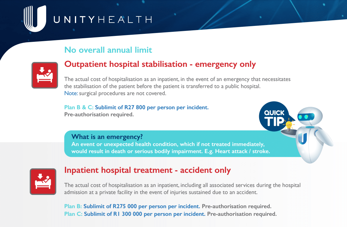 Unity Health Group Hospital Plan Exclusions and Waiting Periods