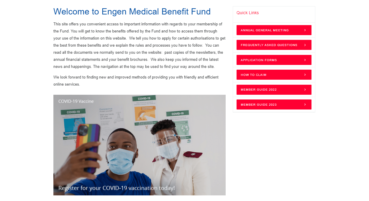 Engen Medical Benefits Fund Plan Overview