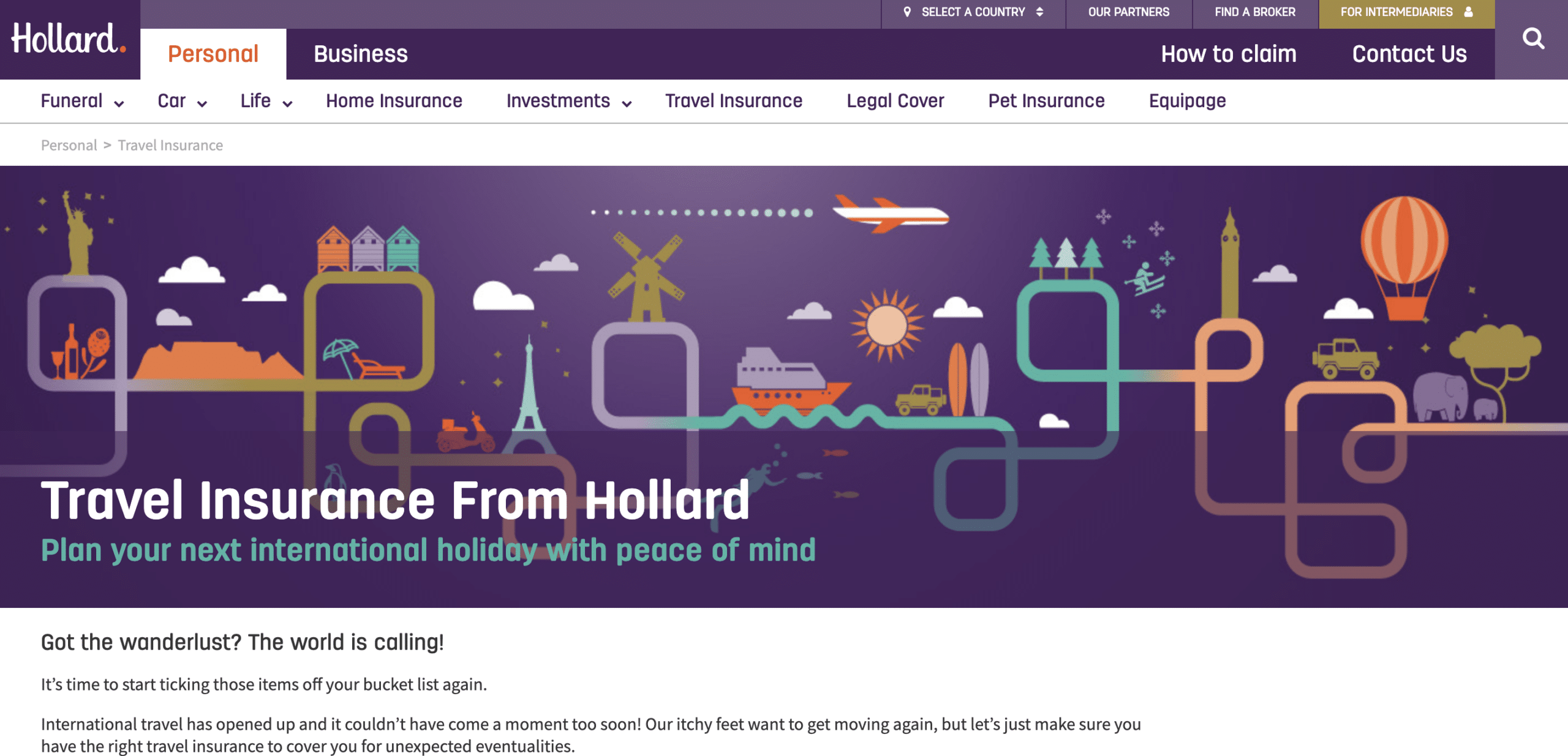 Hollard Travel Medical Insurance