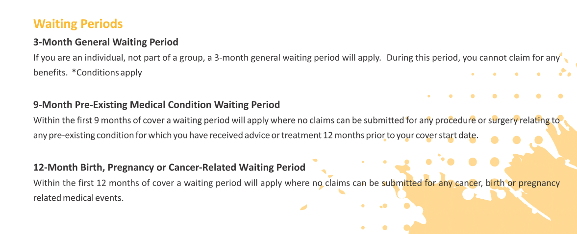 Admed Supreme Gap Exclusions and Waiting Periods