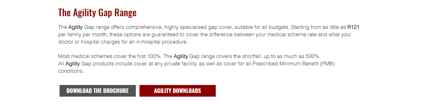 Agility Gap 500 Benefits and Cover Breakdown