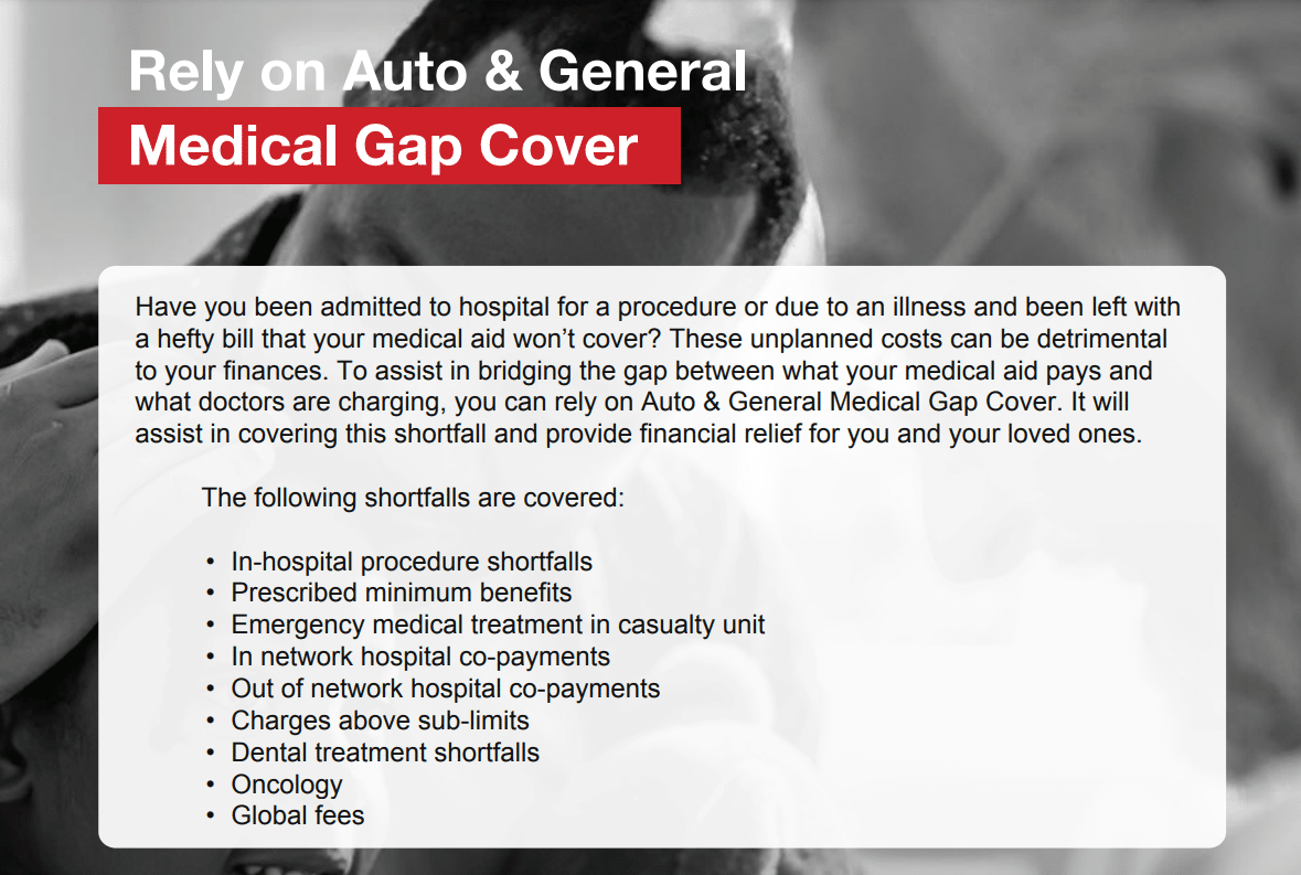 Auto & General Absolute Gap vs Other Gap Cover Plans