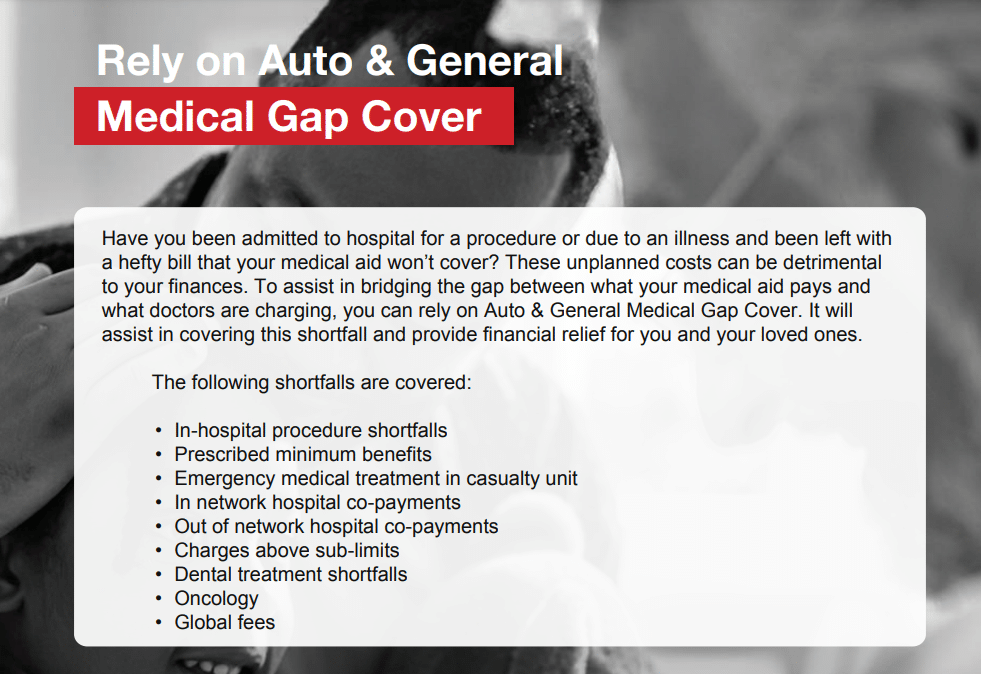 Auto & General Essential Gap vs Other Gap Cover Plans