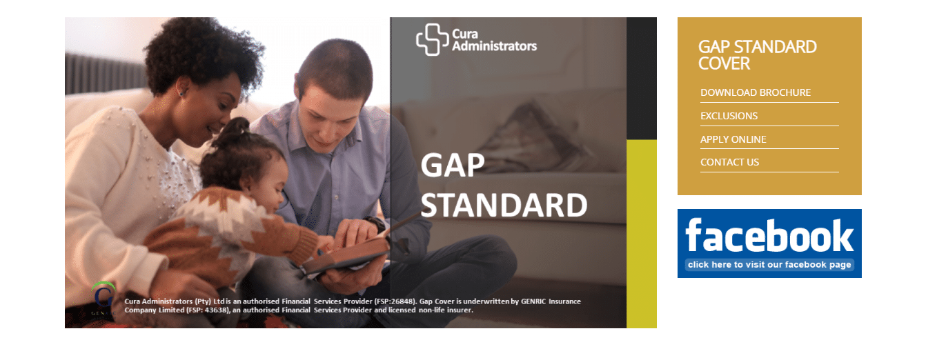 Cura Administrators Gap Cover Features