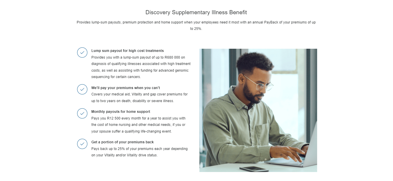 Discovery Health Gap Cover - Advantages over Competitors