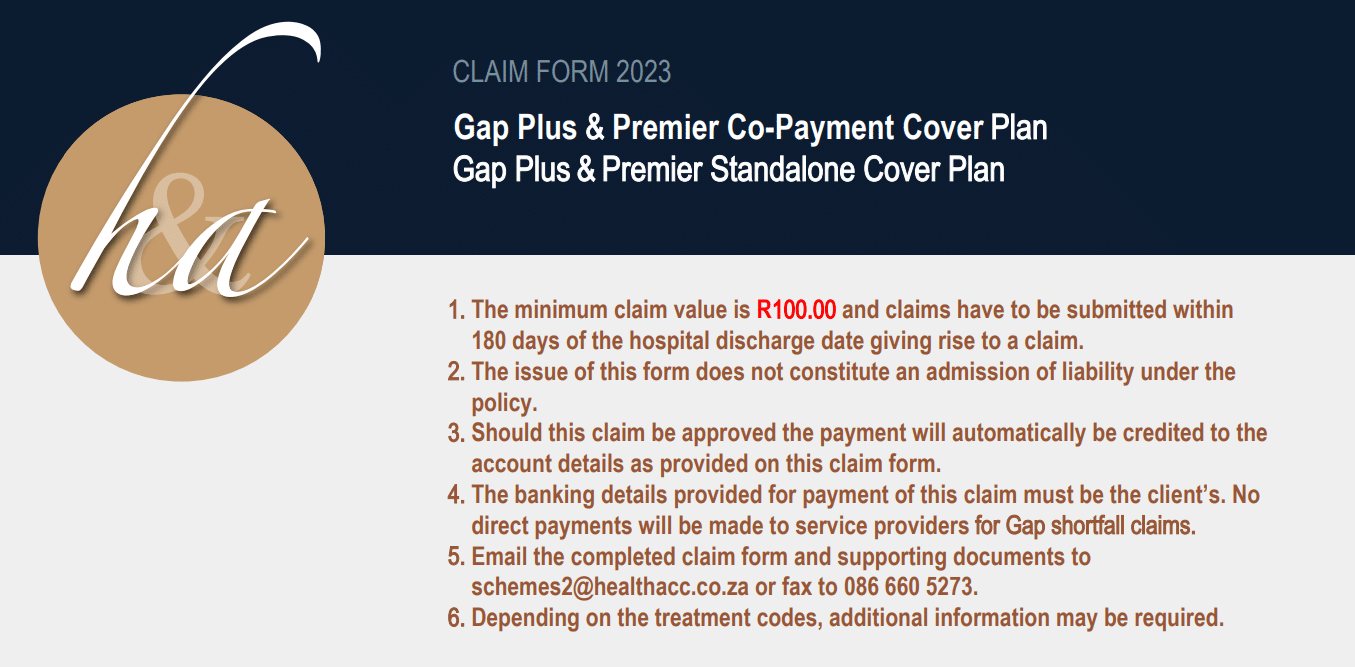 How to Submit a Claim for Gap Cover with Universal Health