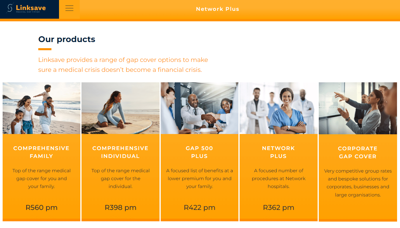 Linksave Network Plus Benefits and Cover Breakdown